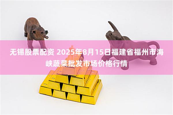 无锡股票配资 2025年8月15日福建省福州市海峡蔬菜批发市场价格行情